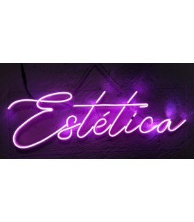 Letrero Estética