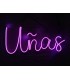 Letrero Uñas