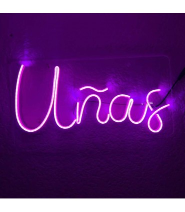 Letrero Uñas