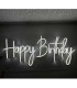 Letrero Happy Birthday