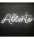 Letrero Abierto